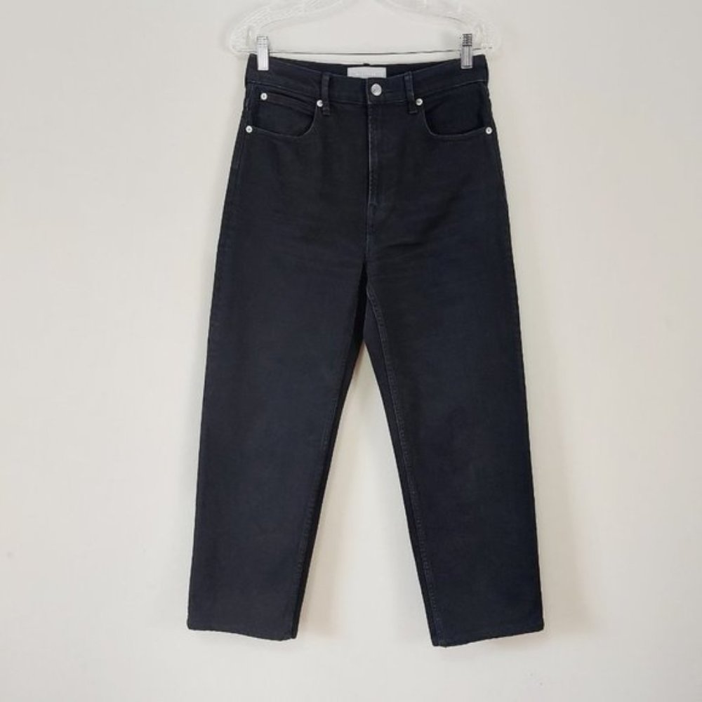 Everlane The Way High Jean Size 27 High Waisted Rigid Organic Cotton Button Fly